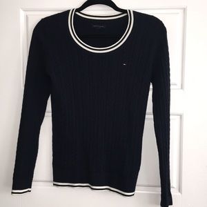 TOMMY HILFIGER cable knit sweater